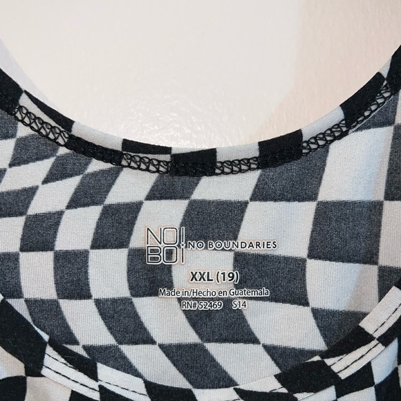🖤🤍NOBO Checkered Tank🤍🖤 - Picture 3 of 3